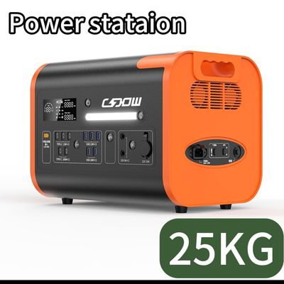 LiFePO4 500W 2200W Kablosuz Şarj Taşınabilir Güneş Enerjisi Sistemi Taşınabilir Elektrik Santrali