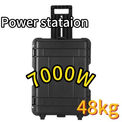 3000W-7000W Dışarıda Mobil Güç kaynağı/Piller ST-70 ABS Alaşım Kabuk Malzemesi OEM ODM