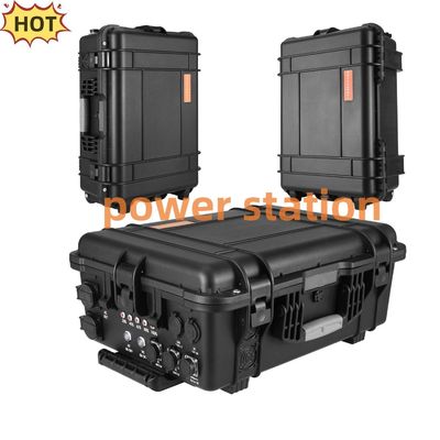 Siyah Özelleştirilebilir 3000W/4000W/5000W/6000W/7000W Dış Balıkçılık Taşınabilir Güç Santrali