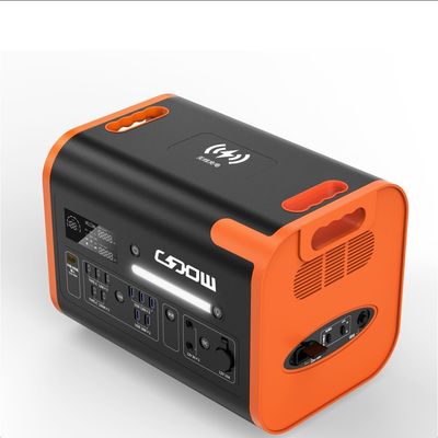 Aşırı yük koruma fonksiyonu ve 15W kablosuz şarj ile 3kw mobil enerji istasyonu