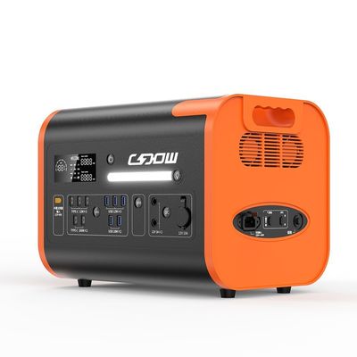 110V/220V 2200W Saf Sinüs Dalga Değiştiricisi LiFePO4 Pil Çok Fonksiyonlu Elektrik Santrali