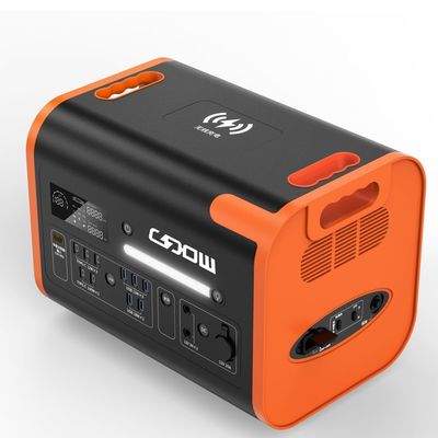 1500W Hızlı Şarj Taşınabilir Elektrik İstasyonu Dış Ofis Tıbbi AT22 2200W/2048wh