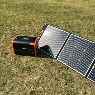 AT22 Güneş Şarjı Büyük Kapasiteli Dış Evler için 800W Taşınabilir Elektrik Santrali