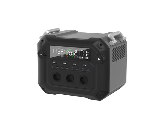 2500W AC Çıkış Gücü Taşınabilir Güç Santrali Un38.3 Dış Yolculuk için MSDS Kimlik Denetimi