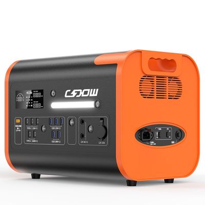 Açık Hava Kampı Taşınabilir Güç Santrali 40ah/2200W Sıvı Kristal Ekranlı