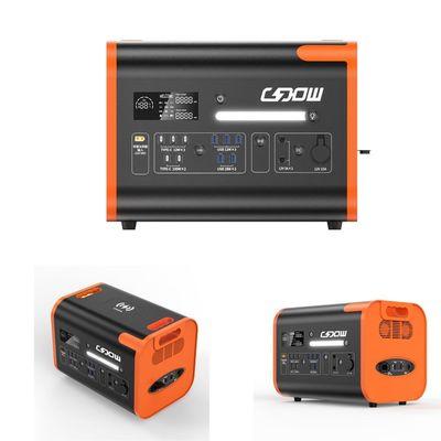 Enerji Depolama Taşınabilir Güç Santrali Kablosuz Şarj 15W Sabit Güç Çıktısı 3500W