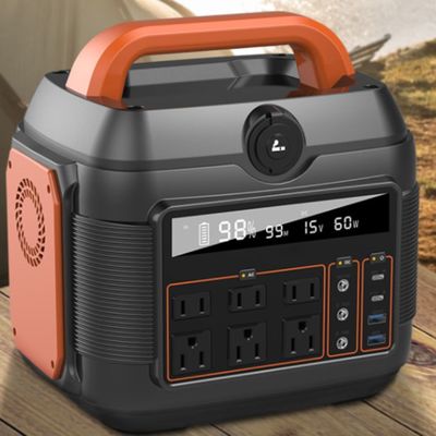 220V 50Hz/110V 60Hz AC Çıkış 6 Kg/576 Wh/600 W/300 W/5000 W Taşınabilir Elektrik İstasyonu