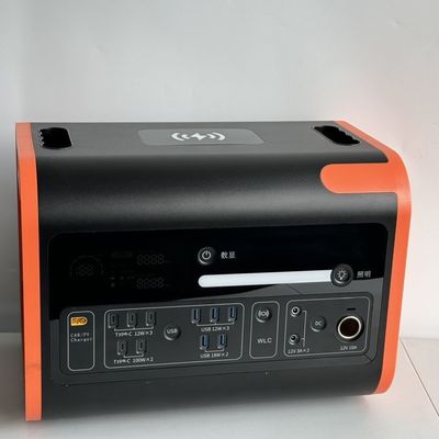 600W 1200W 2000W 2200W 3600W Şarj cihazı Dahili Lityum pil ömrü Po4 taşınabilir güneş enerjisi santrali