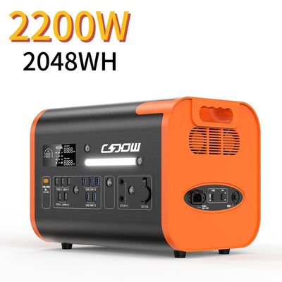 Güçlü 2200W Dış Güç kaynağı Ev için 90 Dakikada Güneş Enerjisi Depolama Sistemi