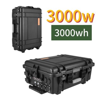 3000W taşınabilir güneş enerjisi istasyonu kamp yapma yedek çalışma ortam sıcaklığı C