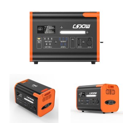 AT22 LiFePO4 Hot Orange 2200W/2048wh Seyahat ve Açık Hava için Taşınabilir Elektrik Santrali