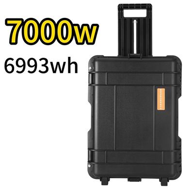 Doğu Asya Piyasaları Dışarıdaki Drone Fotoğrafçılığı için 7000W/6993wh Taşınabilir Güç Santrali