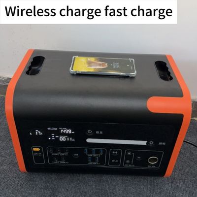 220V±5% AC Çıktı 40ah/2200W/2048wh Taşınabilir Güneş Enerjisi Santrali Aşırı Voltaj Koruması