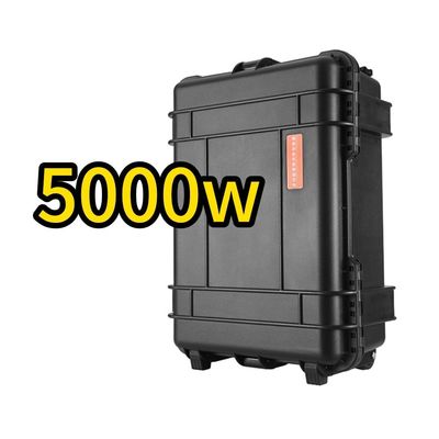 110V/230V5000W Güç Ev RV Dış Şarj Bankası için Güneş Taşınabilir Güç Santrali