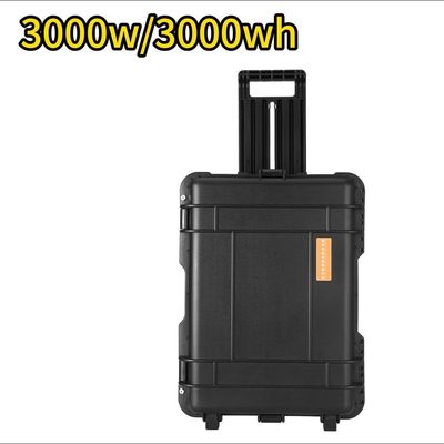 Lityum LiFePO4 Pilli 3000W/3000wh Taşınabilir Elektrik Santrali Güneş Enerjisi Üretimi