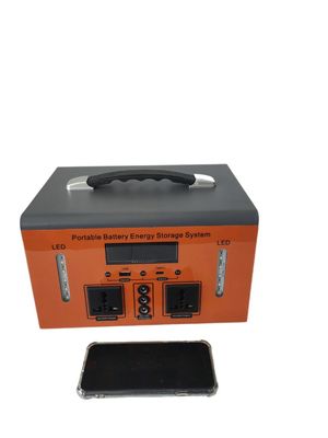 Kamp veya acil güç için USB bağlantısı ve AC güç tabanı ile taşınabilir güç istasyonu 300W/500W