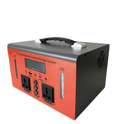 Kamp veya acil güç için USB bağlantısı ve AC güç tabanı ile taşınabilir güç istasyonu 300W/500W