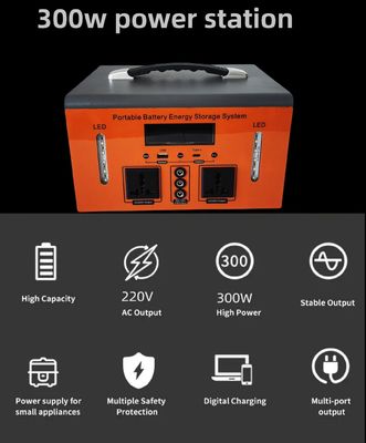 500W şarj edilebilir taşınabilir elektrik istasyonu