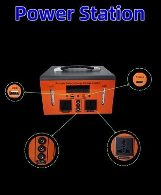 500W şarj edilebilir taşınabilir elektrik istasyonu