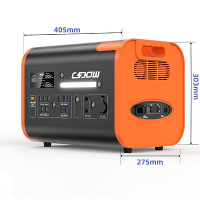 LiFePO4 Taşınabilir Güç Santrali 40ah/2200W/2400W Çoklu Sahne Şarjı ve Acil Durumlar için