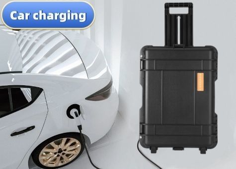 3000W Mobil Bekleme Camping Şarj Enerji Depolama Gücü Taşınabilir Güneş Enerjisi Santrali