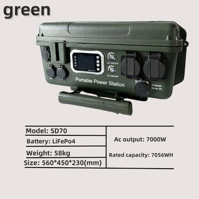 6000W AC Zirve Gücü 110V/230V çıkış için Otomatik Yangın Söndürme Cihazı