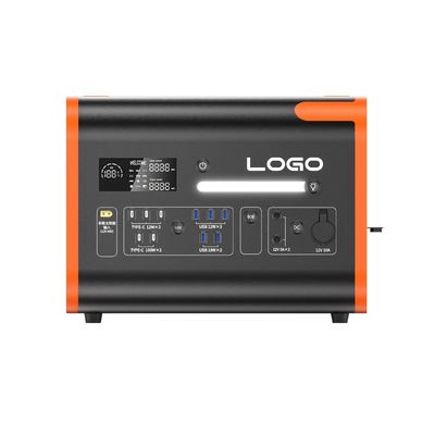 Hızlı Şarj 2200W Sabit Güç Çıktısı Kamp ve Ev için Güneş Enerji Santrali