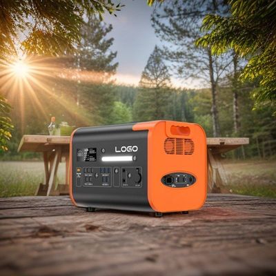 Hızlı Şarj 2200W Sabit Güç Çıktısı Kamp ve Ev için Güneş Enerji Santrali