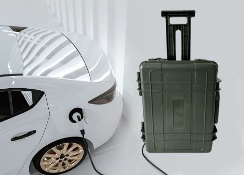 RV Güneş Şarjı Yüksek Kapasite 6000W/6048wh ABS Orta Çerçeve ile Güç Santrali