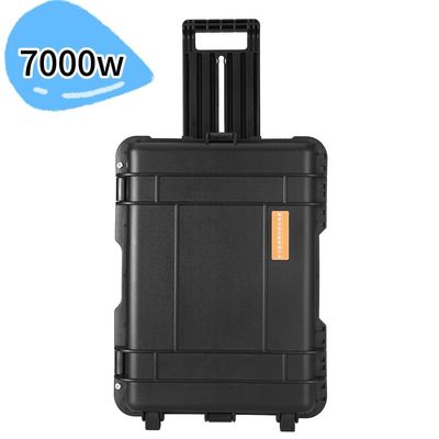 7000W Saf Sinus Dalga Güneş Enerjisi Depolama BMS Pilleri Taşınabilir Enerji Çözümleri