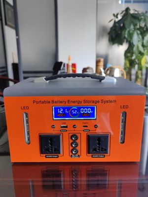 Düzeltme dalga çıkışı ve 500W nominal çıkış gücü ile taşınabilir enerji istasyonu 3000kw