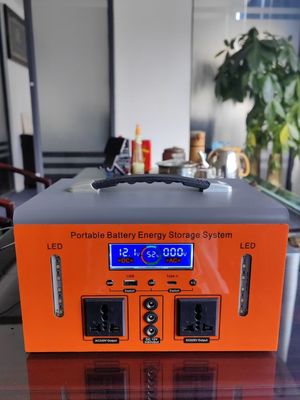 Acil durum bekleme güneş jeneratörü 500W giriş voltajı DC adaptörü ile güç santrali