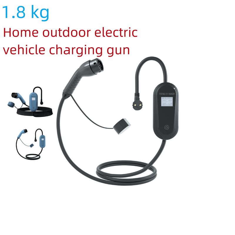 1.8kg toz geçirmez ev ev şarj istasyonu taşınabilir LCD gösterge ışığı