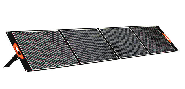 285.2*63.8*2.5cm Monocrystalline Silikon Katlanabilir Güneş Paneli Felaket Durumları için