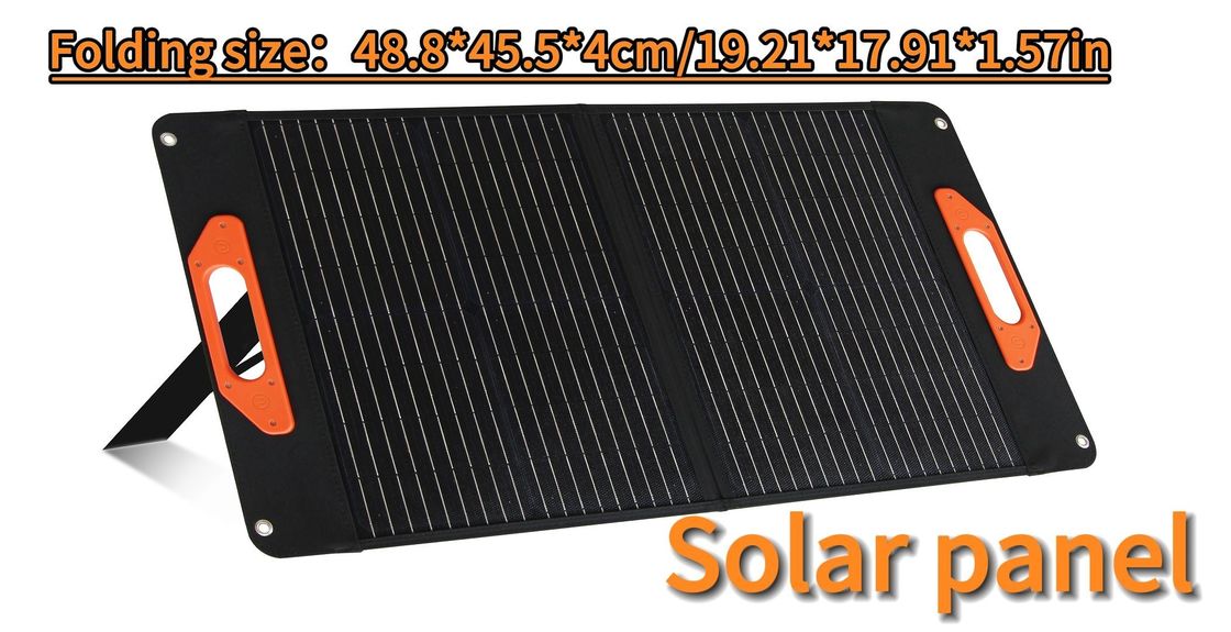 Mobil Güç 60W Katlanabilir Güneş Paneli 30W*2PCS Hücreleri ve Satış sonrası Hizmet