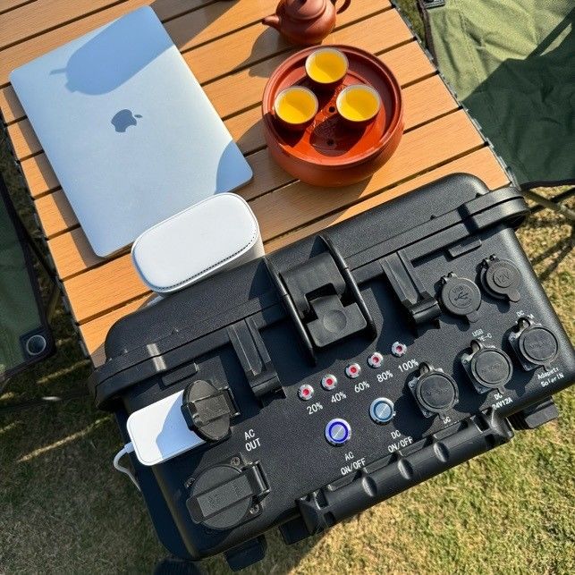 LT-30 AC ve DC çıkış yedek güç istasyonu ile dışarı taşınabilir 3000W güç kaynağı