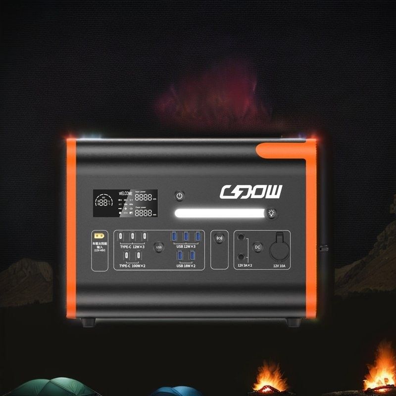 AT22 Güneş Taşınabilir Enerji Üretim Kurulu 2200W Araba Kampı için Belirli Çıktı Gücü