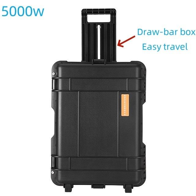 Taşınabilir El Çubuğu Mobil Güç kaynağı 3000W 4000W 5000W Zirve Gücü 8000W Şarj süresi 6-7 saat