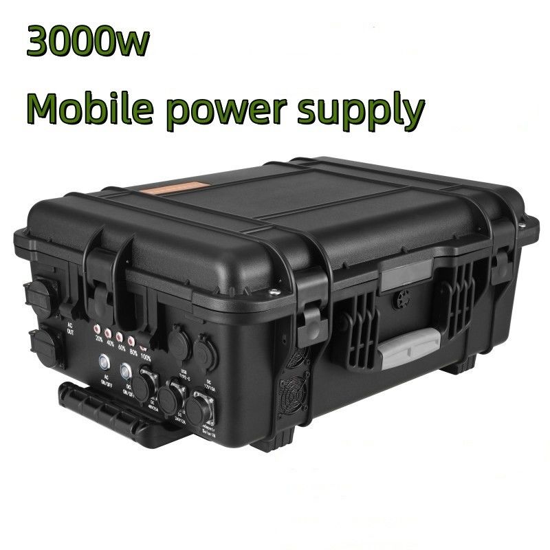 3000wh enerji depolama bataryası LiFePO4 taşınabilir güneş jeneratörü 110V/220V elektrik istasyonu