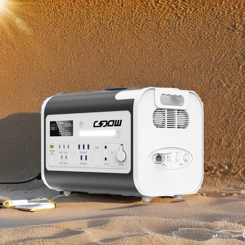 25kg taşınabilir güneş enerjisi santrali 2200W-2400W 2048wh kapasiteli güneş jeneratörü