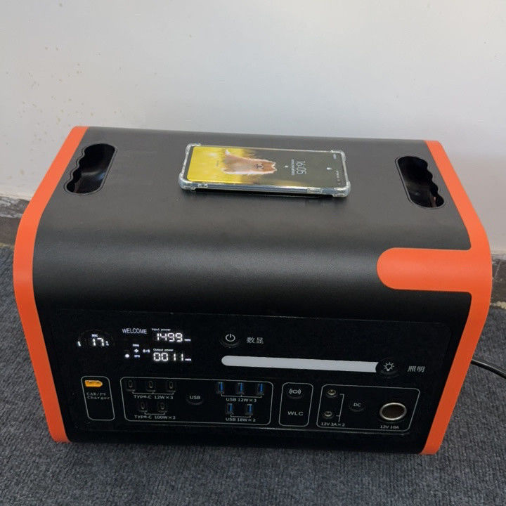 600W 2000W Taşınabilir Elektrik Santrali Güneş Jeneratörü Acil Elektrik Kesintisi Kamp 2048wh Açık Hava Gücü