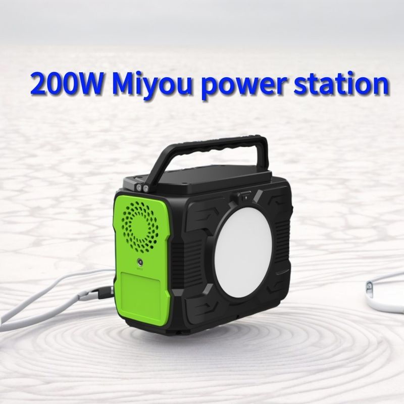 QC3.0 Çıkış 9V/2A 48000mAh Acil Mini Taşınabilir Mobil Güç Bankası 200W Güç İstasyonu