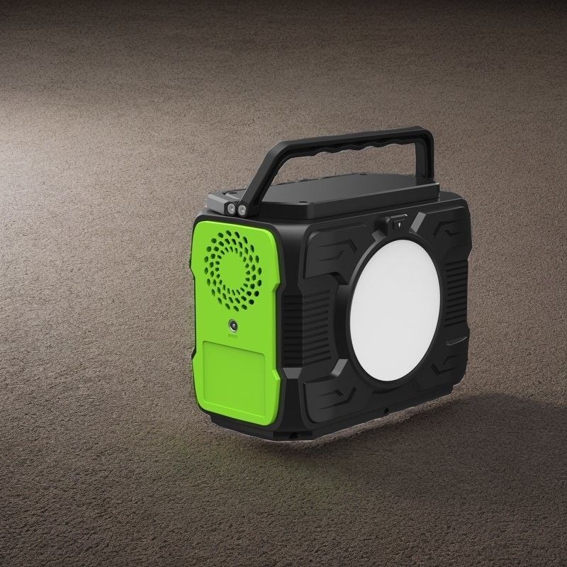 200W Mini Lityum Pil Jeneratörü Mobil Şarj cihazı USB Taşınabilir Güç Santrali 1.6kg