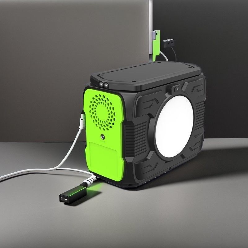 200W enerji depolama jeneratörü QC3.0 çıkışı ile şarj edilebilir taşınabilir enerji istasyonu