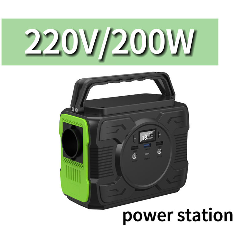 Ec5 çıkışı 12V/200-300A ve nominal kapasite 173wh ile 200W Mini taşınabilir güç bankası
