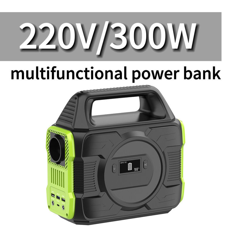 110V 220V 300W Taşınabilir Elektrik İstasyonu Güneş Jeneratörü Güç Bankası S3 Özel Renk