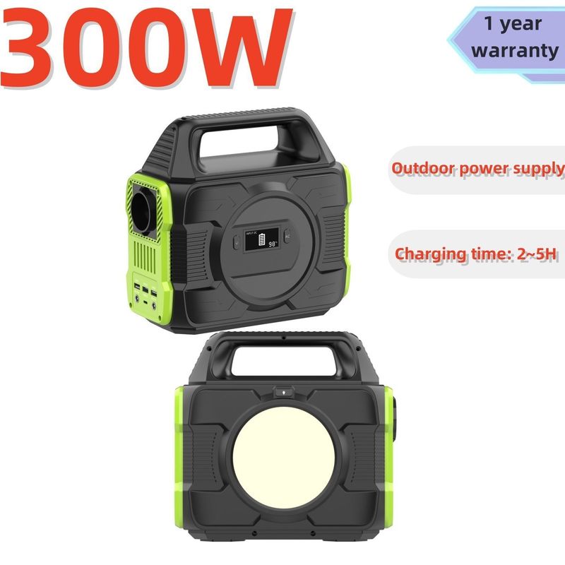 Tüm uyumlu markalar için 300W Dış Hazırlık Taşınabilir Güç Santrali Güneş Jeneratörü