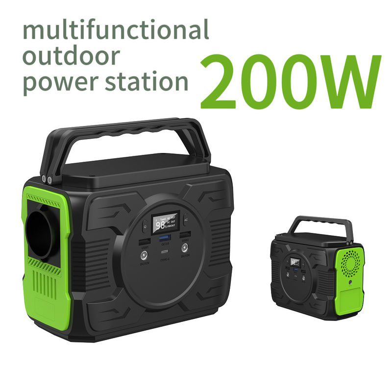 Modified Wave AC Output 200W Outdoor Camping ve acil durumlar için taşınabilir güç kaynağı
