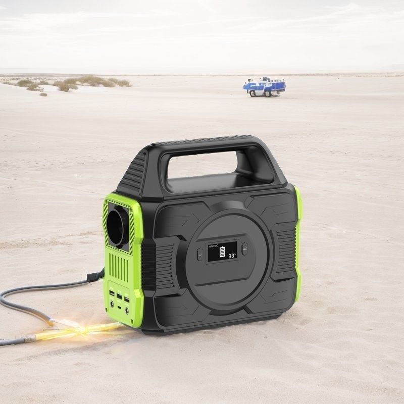 Çok fonksiyonel çıkış ve QC3.0 Hızlı Şarj ile 300W/600W Kamp AC Mobil Elektrik İstasyonu