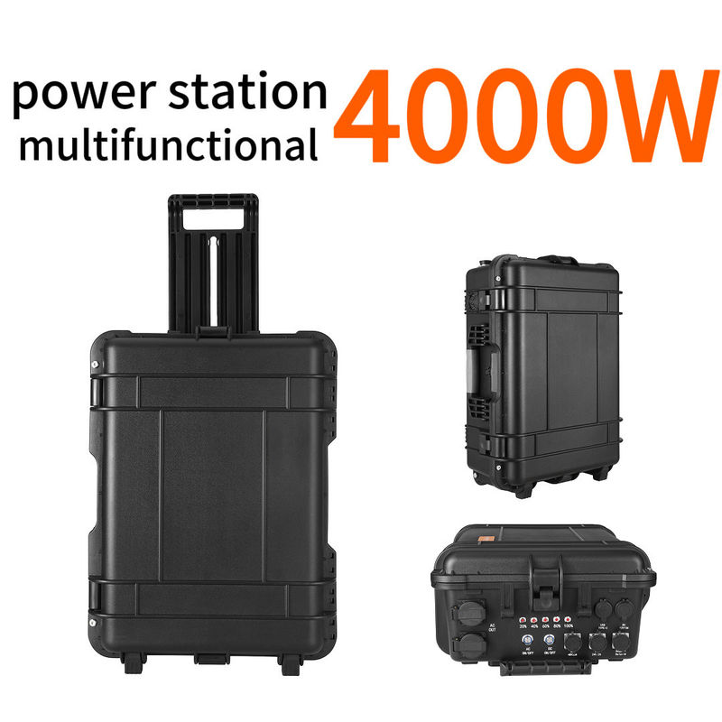 LT-40 4000W Güneş Jeneratörü Katlanabilir Güneş Paneli ile 3000W Taşınabilir Elektrik Santrali